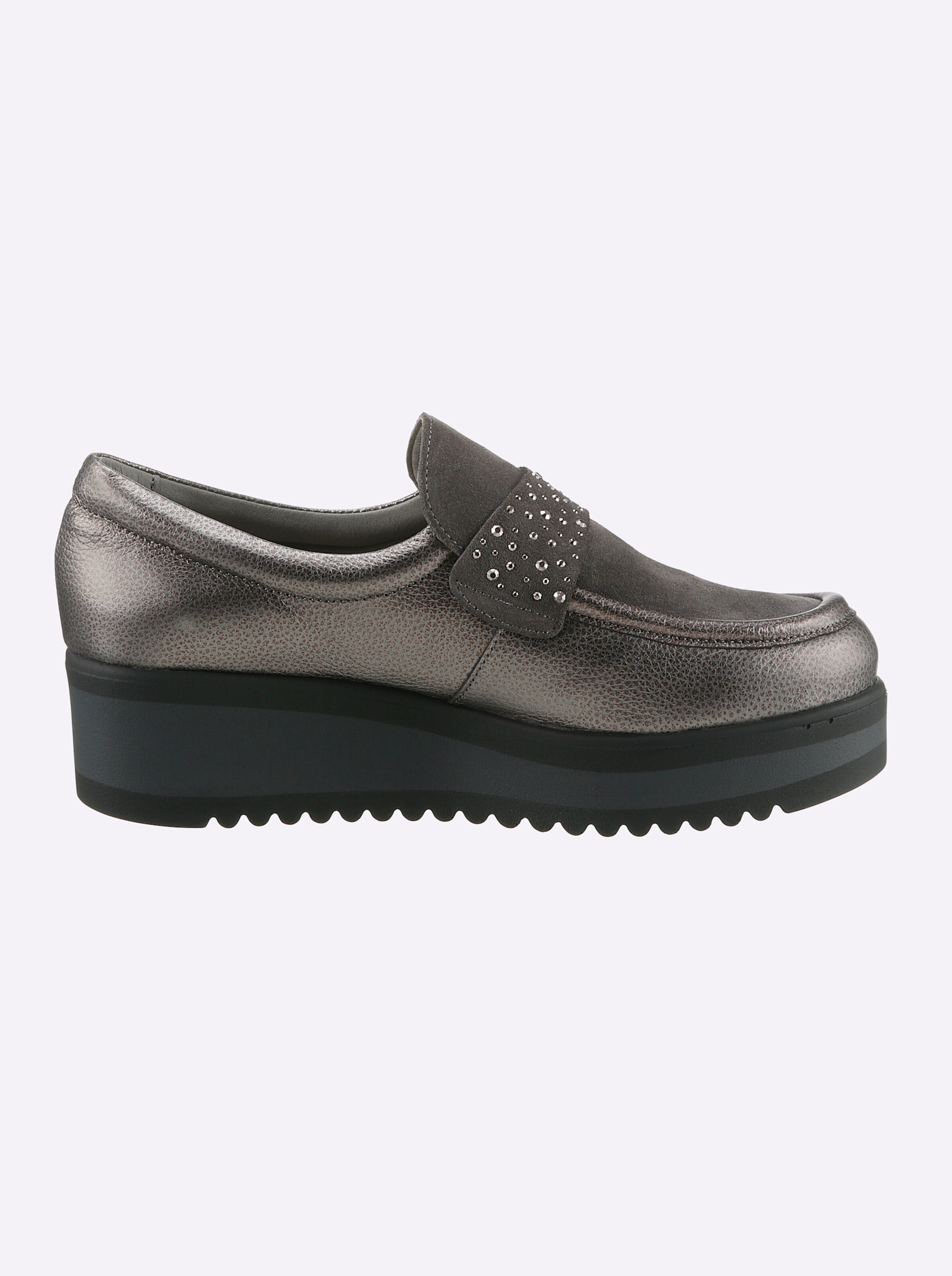heine Slipper in grau