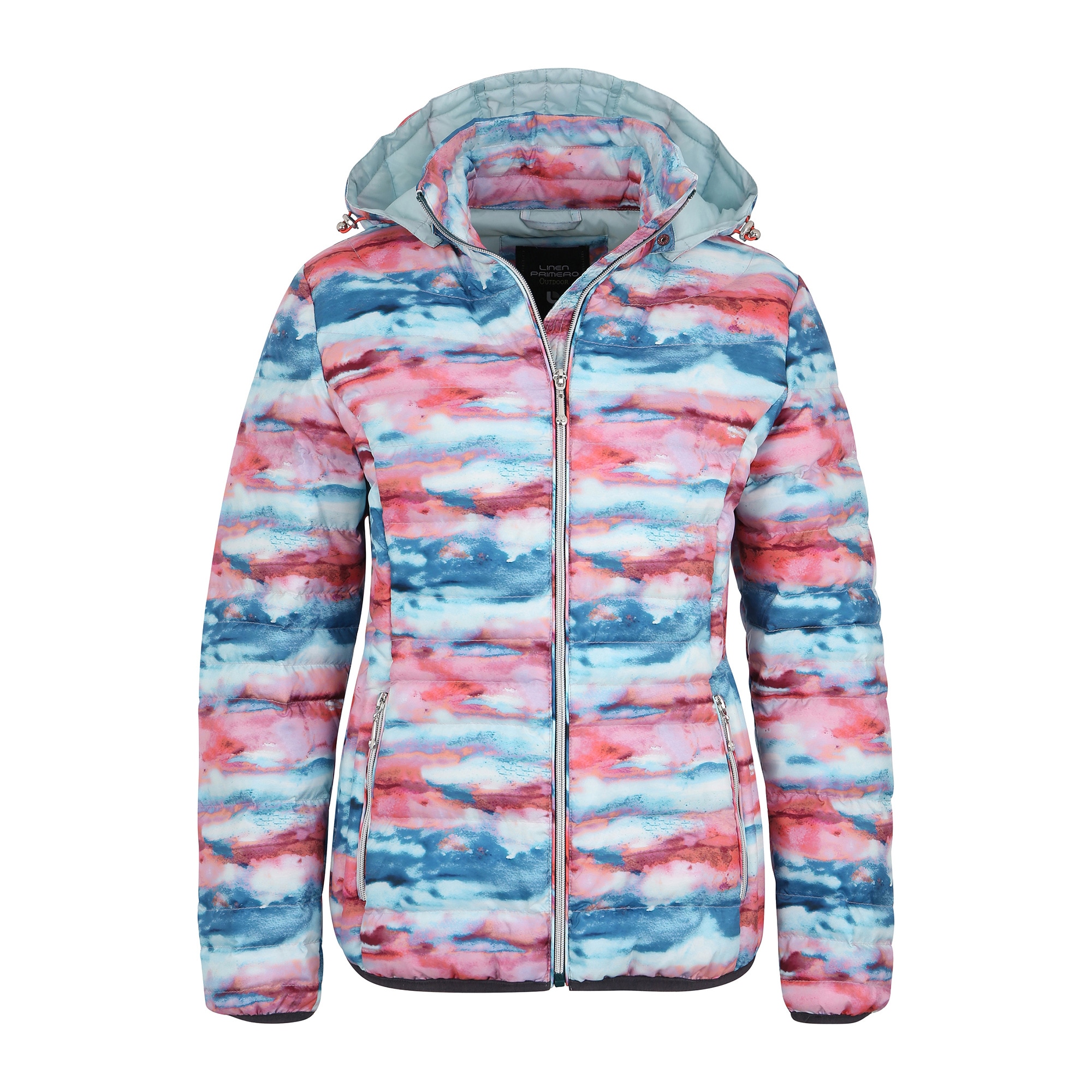 DEPROC Active Winterjacke »WILDCAT HILL Women« Steppjacke mit aussergewöhnlichem Design