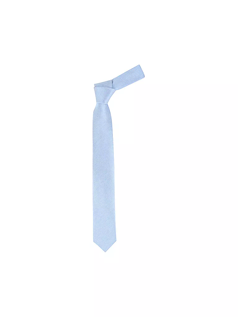 SEIDENFALTER Krawatte blau