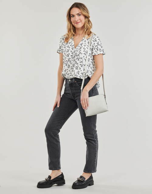 Esprit - SKI V NECK BLOU - Blanc