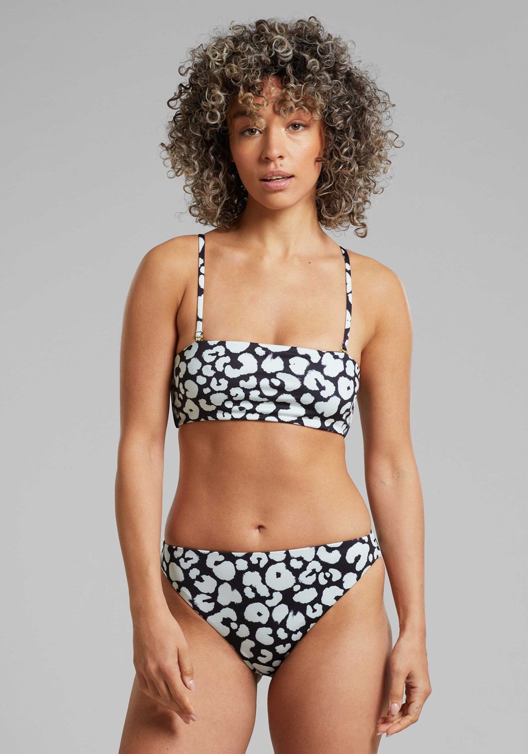Dedicated Bikini Bottom Sanda Leopard Black