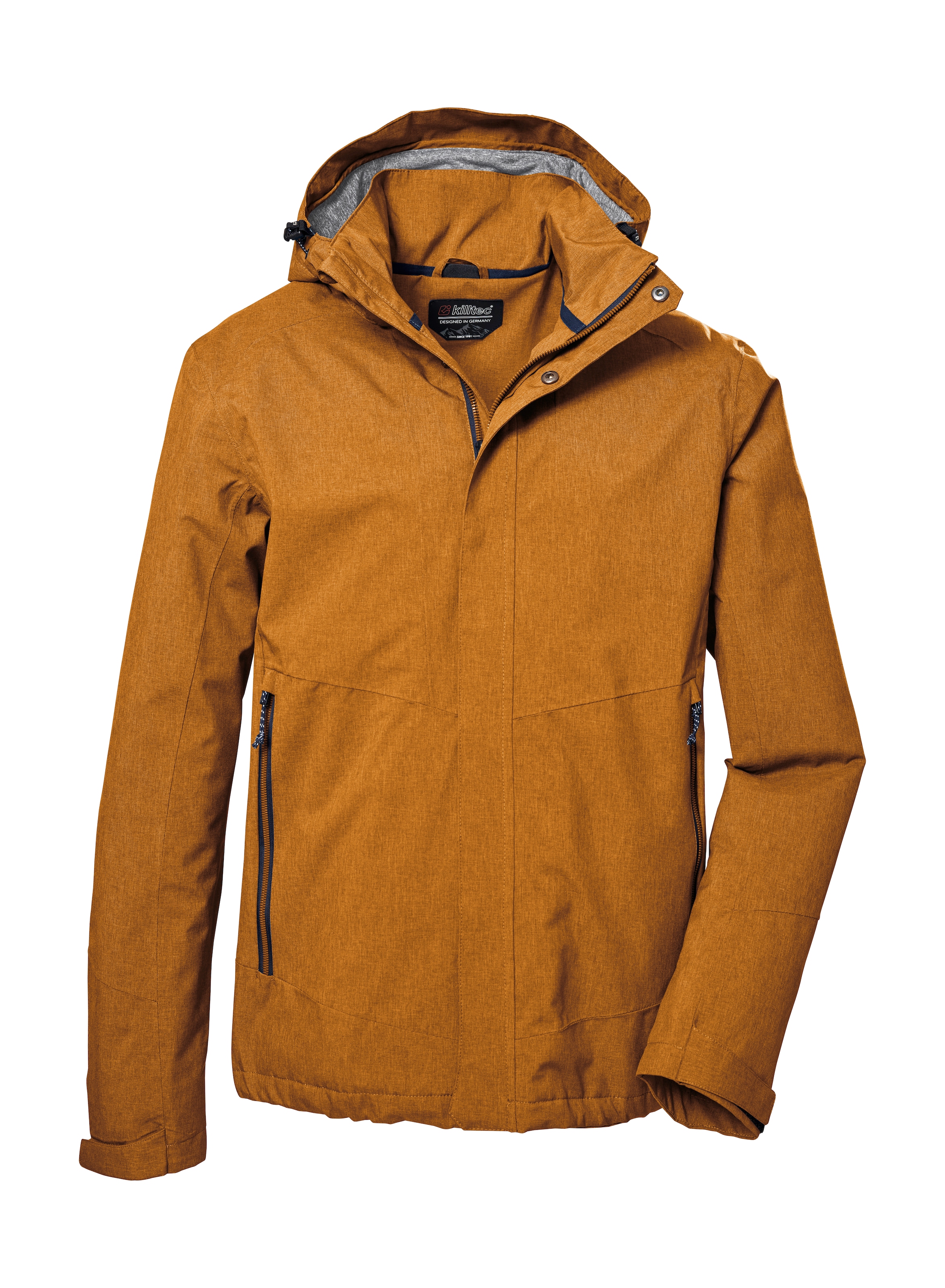 Killtec Outdoorjacke »KOS 53 MN JCKT« Funktionsjacke: Wind- und wasserdicht, atmungsaktiv, Kapuze abnehmbar