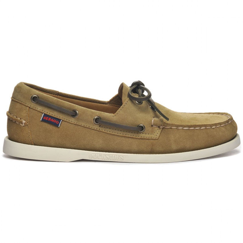 DOCKSIDES PORTLAND FLESH OUT Green Willow-Chaussures bateau pour homme en suede Portland