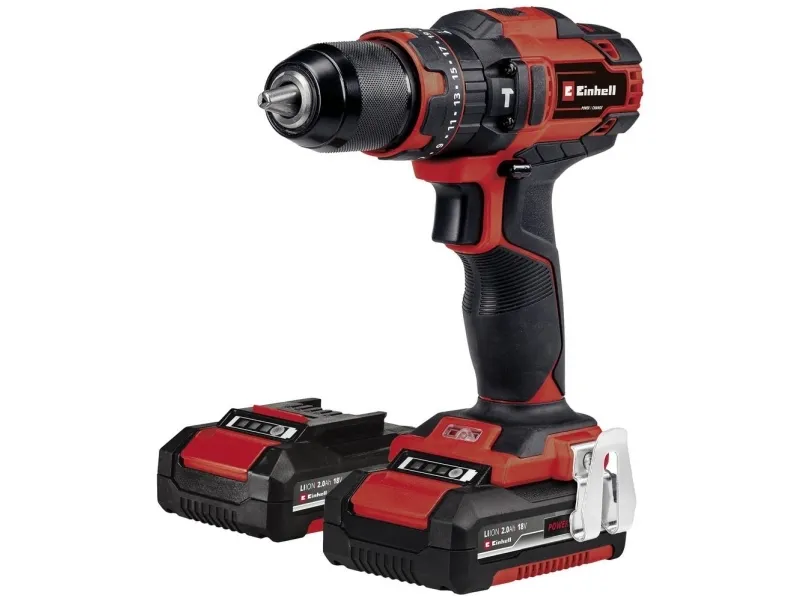 Einhell Einhell TE-CD 18 Li akku slagboremaskine 60 Nm 2×18V/2,0Ah batteri og lader