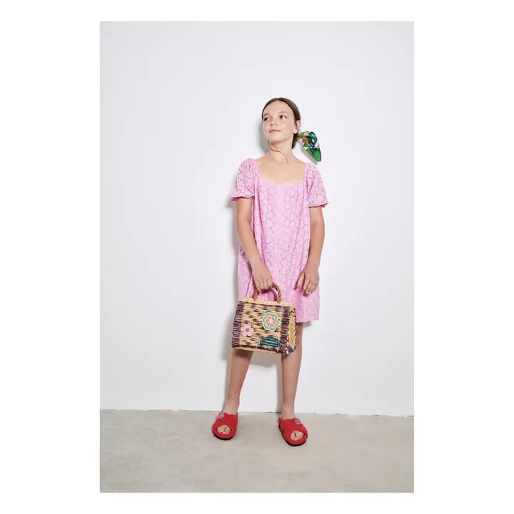 Maison Mangostan Sandales Lime | Rouge