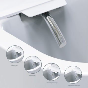 Marho Lior douche WC hangend rimless wit