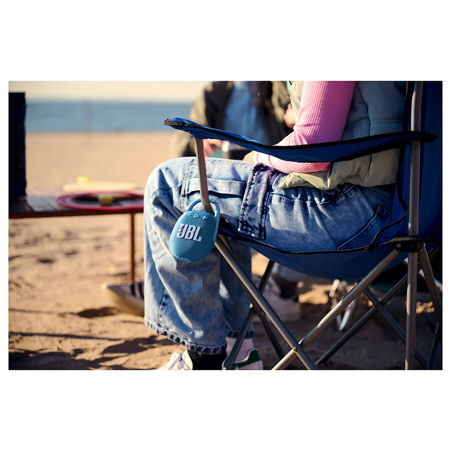 JBL Clip 5 Bleu - Enceinte portable
