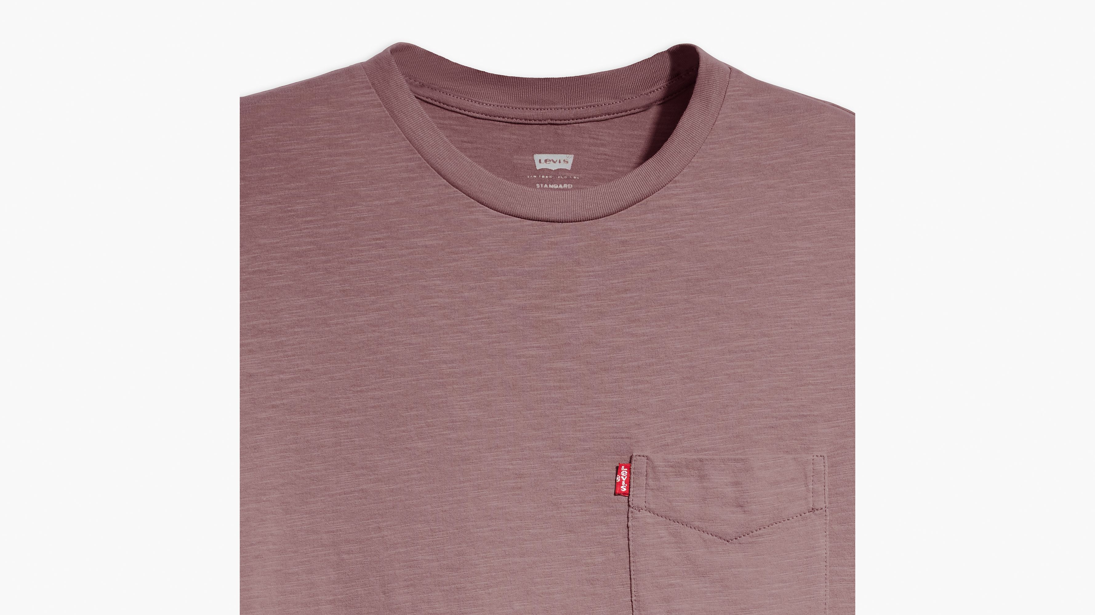 T-shirt à poche classique - Sparrow - Marron