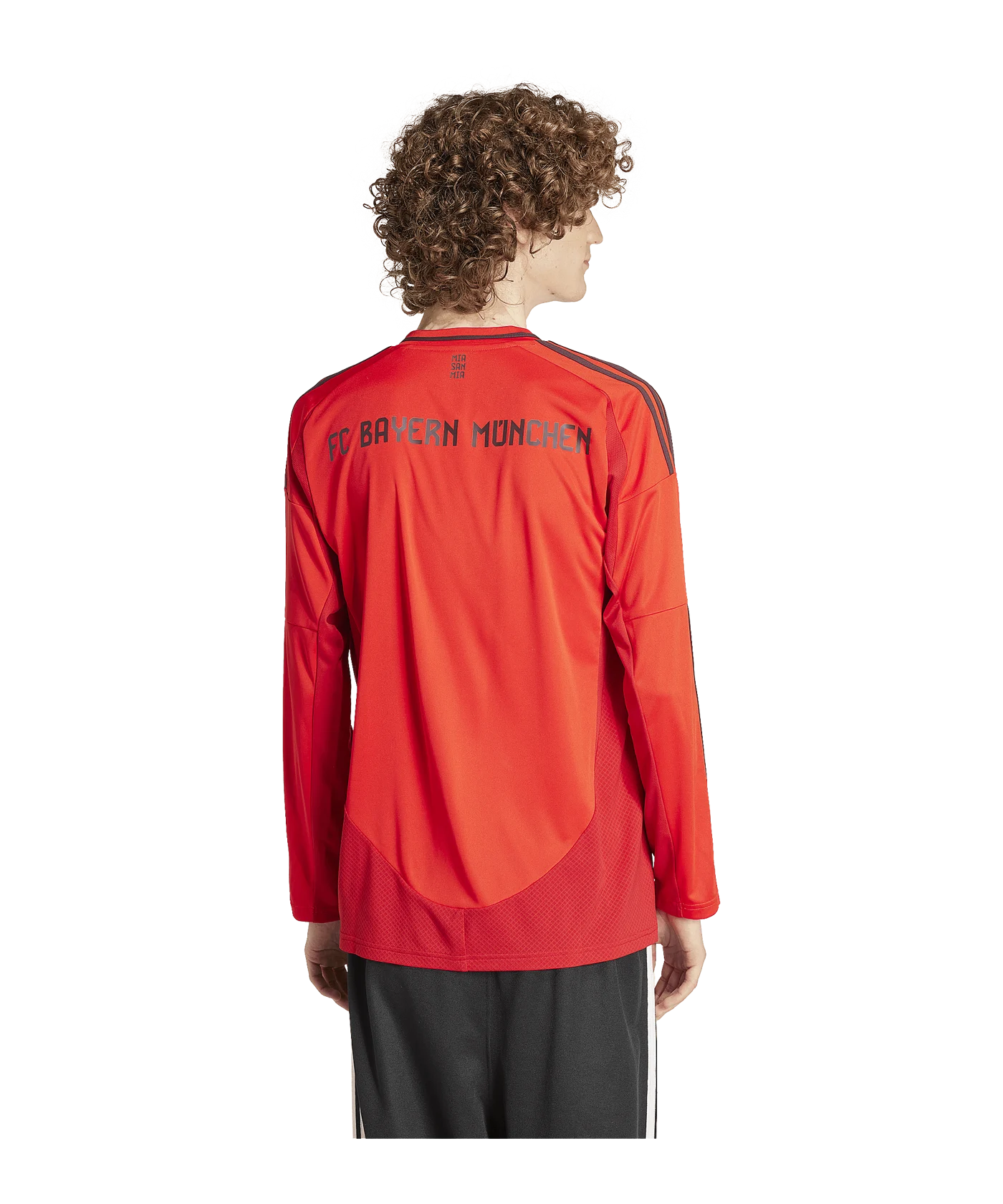 adidas FC Bayern München Langarm Trikot 2024/2025 Rot