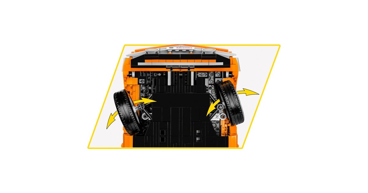 COBIOpel Manta A GT/E 1974 Constructiespeelgoed  (Schaal 1:12)