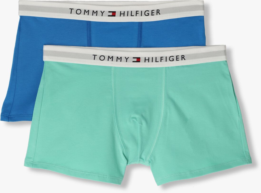 TOMMY HILFIGER blauwe tommy hilfiger boxershort 2p trunk