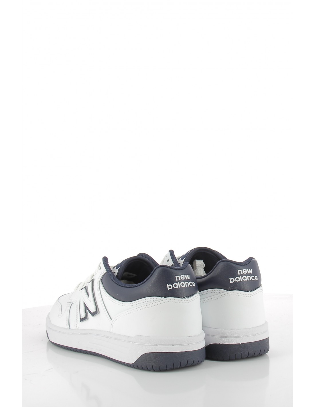 new balance Sneakers homme 480 cuir blanc/bleu