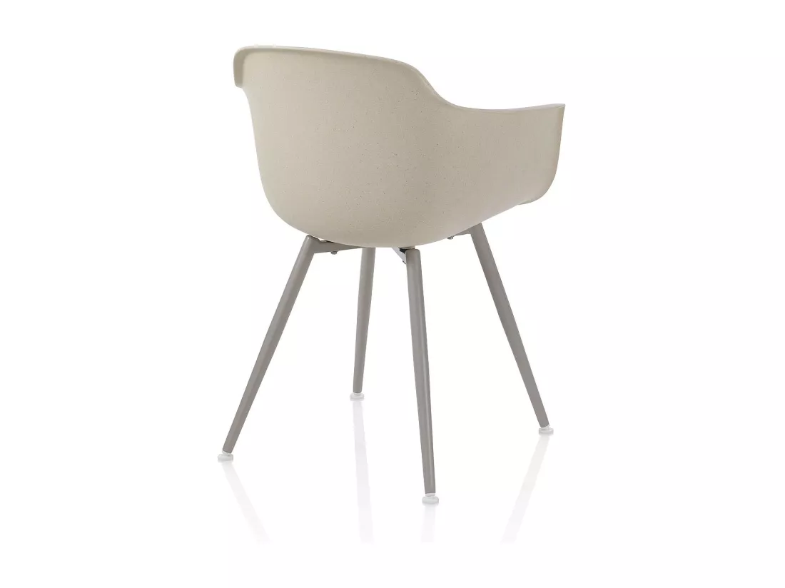 Set de 4 Chaises recyclée LINA beige