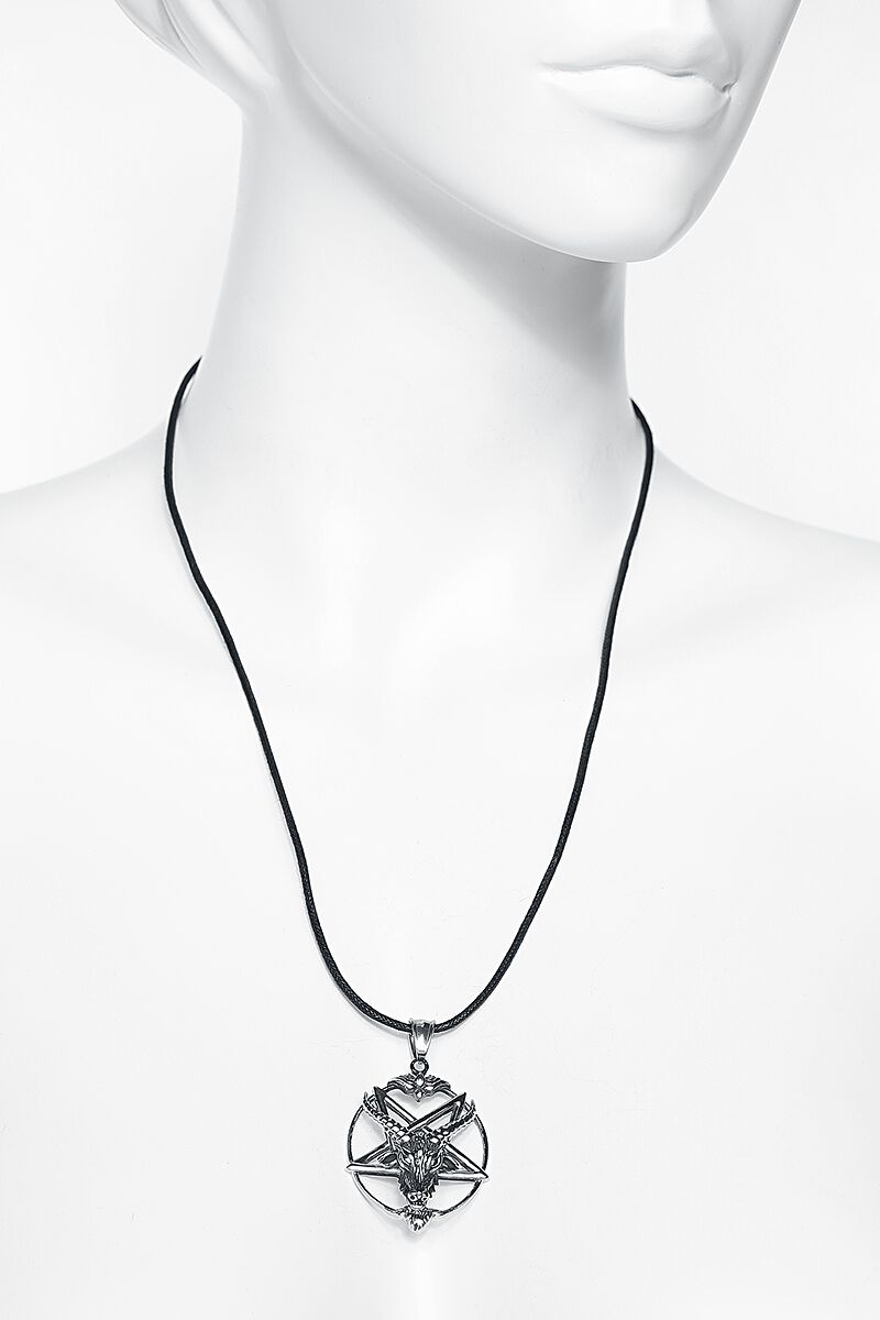Pentagramme Bouc | etNox hard and heavy Collier
