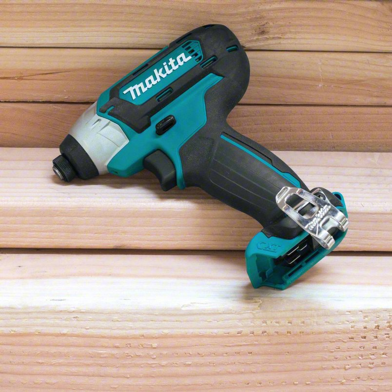Impact Driver: 970 in-lb Max. Torque, 2,600 RPM Free Speed, 3,500, Bare Tool, 12V DC, Pistol Grip