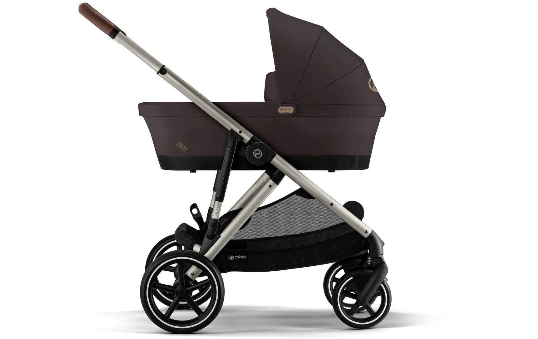 Kinderwagen Gazelle S Dunkelbraun<br>Kinderwagen mit 20 Kombinationen