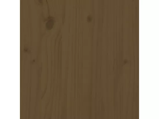 Support de moniteur Marron miel 50x27x15 cm Bois de pin solide