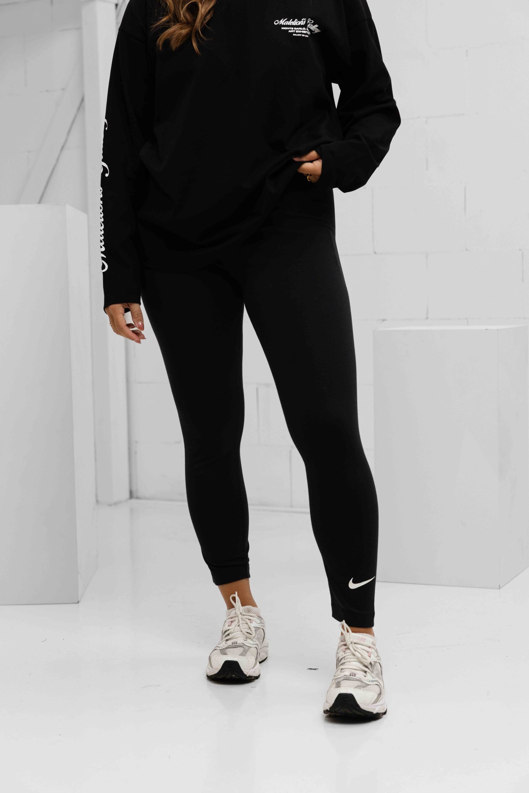 Nike NSW Classic Legging Dames Zwart