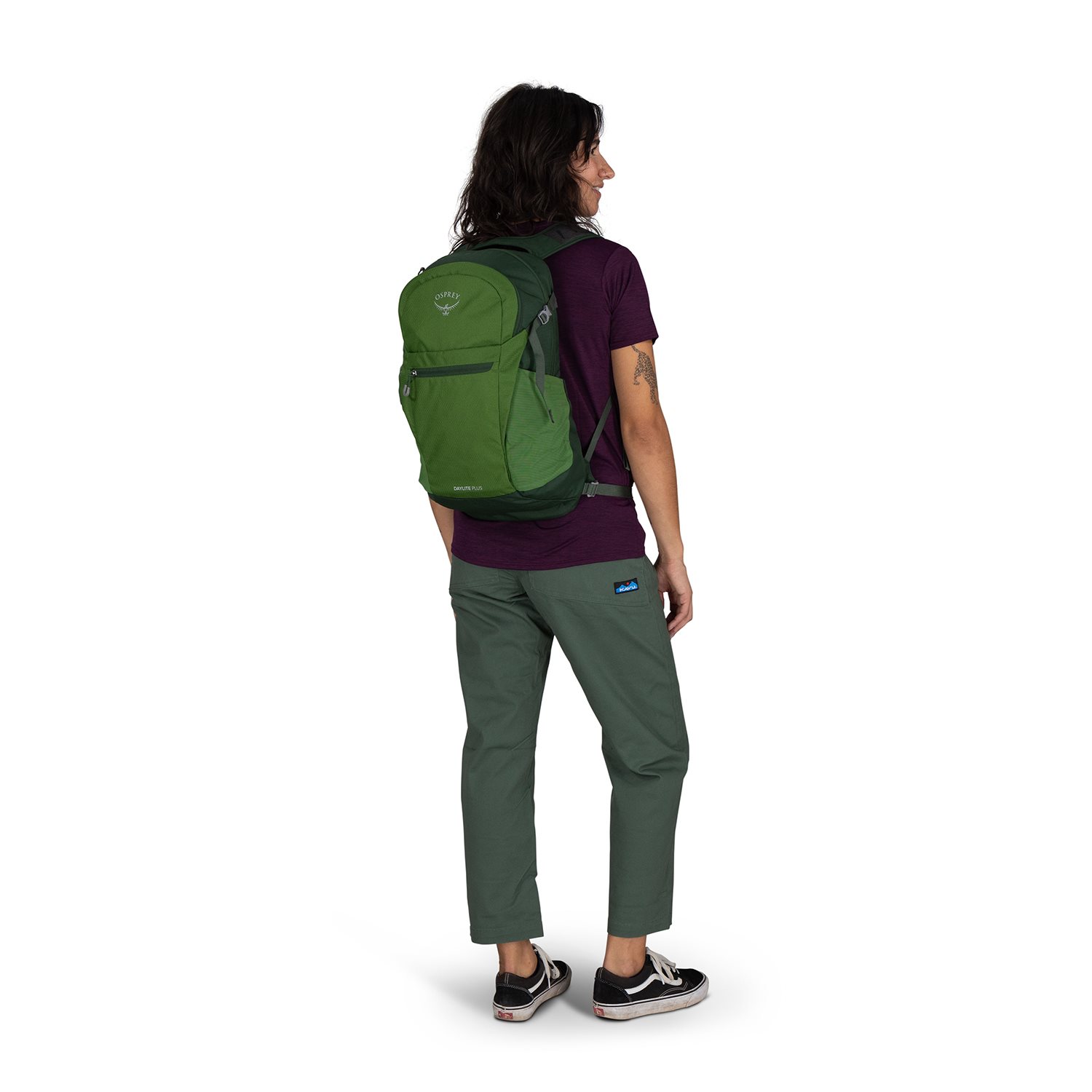 Osprey Daylite Plus green belt/green canopy