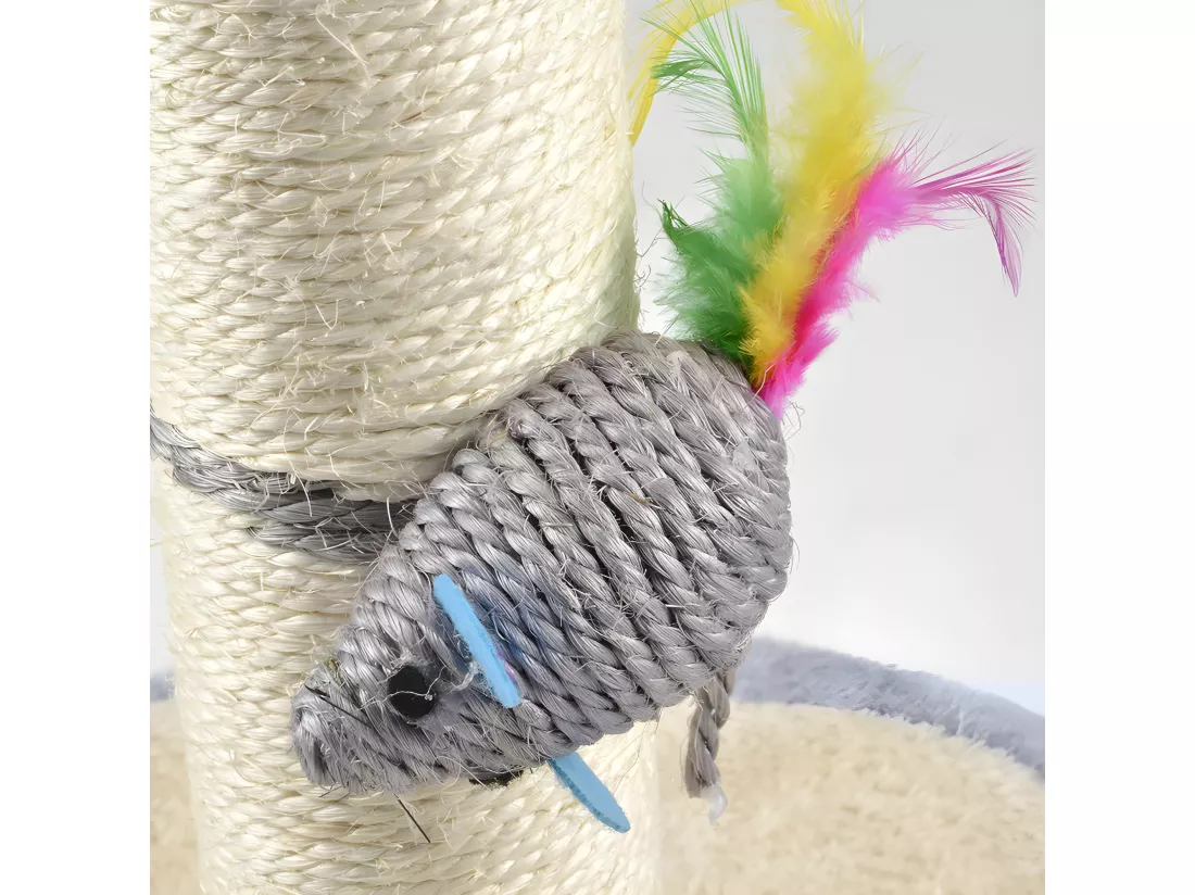 Arbre à Chat avec Jouets 