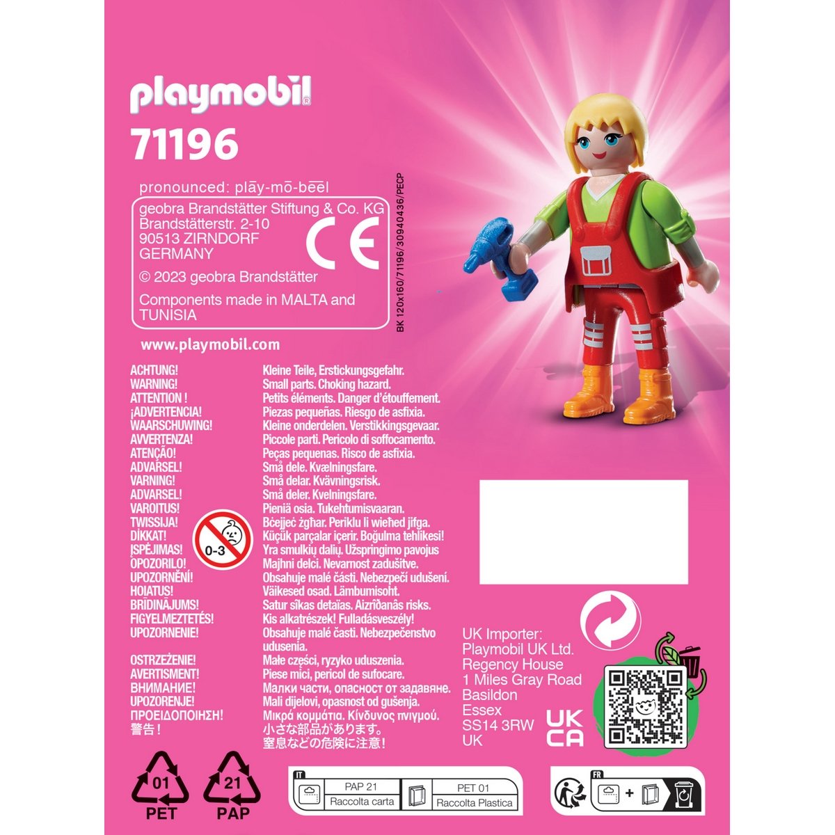 Bricoleuse - Playmo Friends 71196