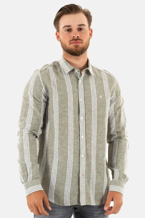 chemise benson and cherry limoges kaki