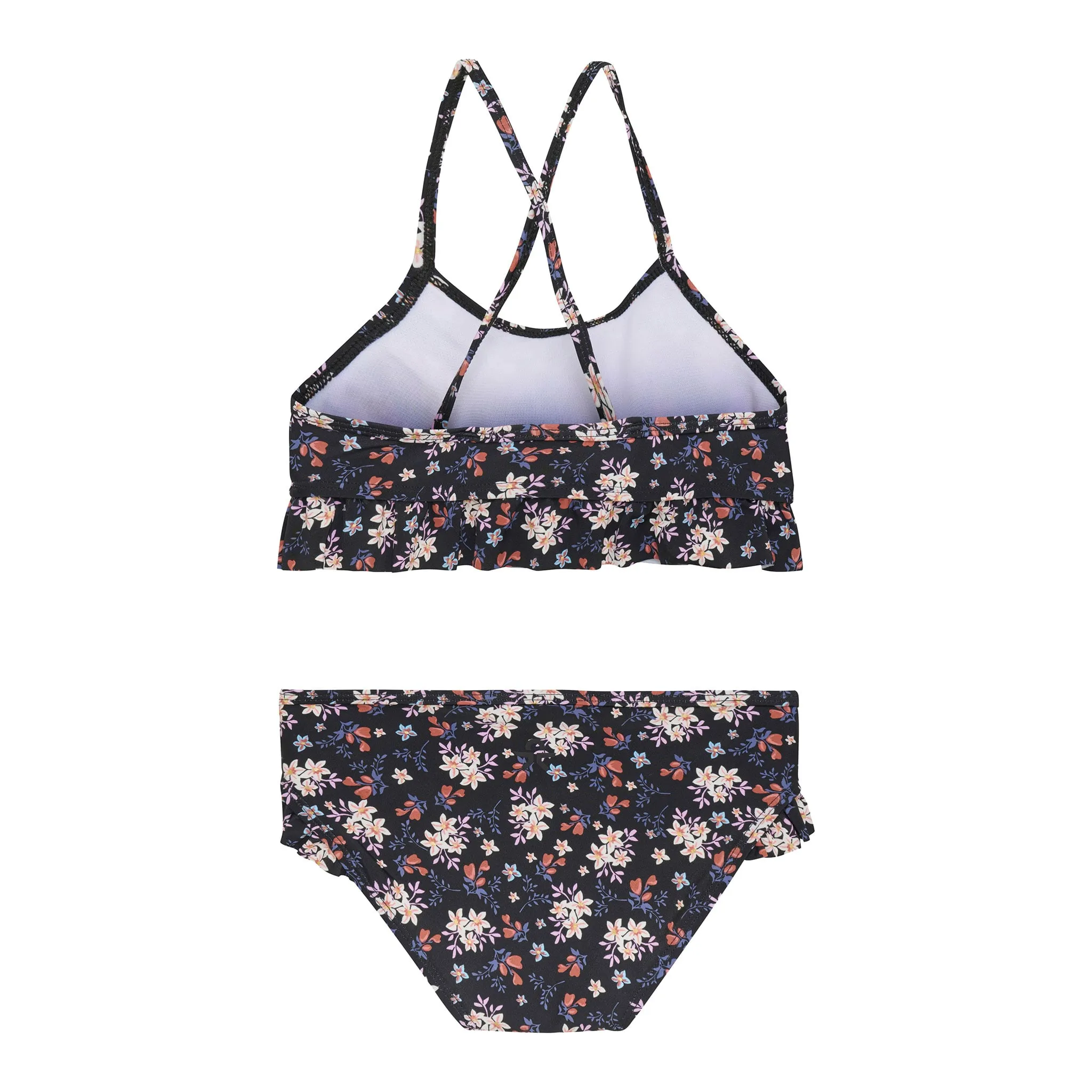 Color Kids Bikini UV Floral à Volants 5-12ans
