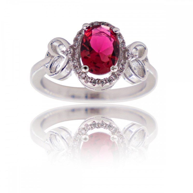 Bague Femme Rhodium ELECTRA