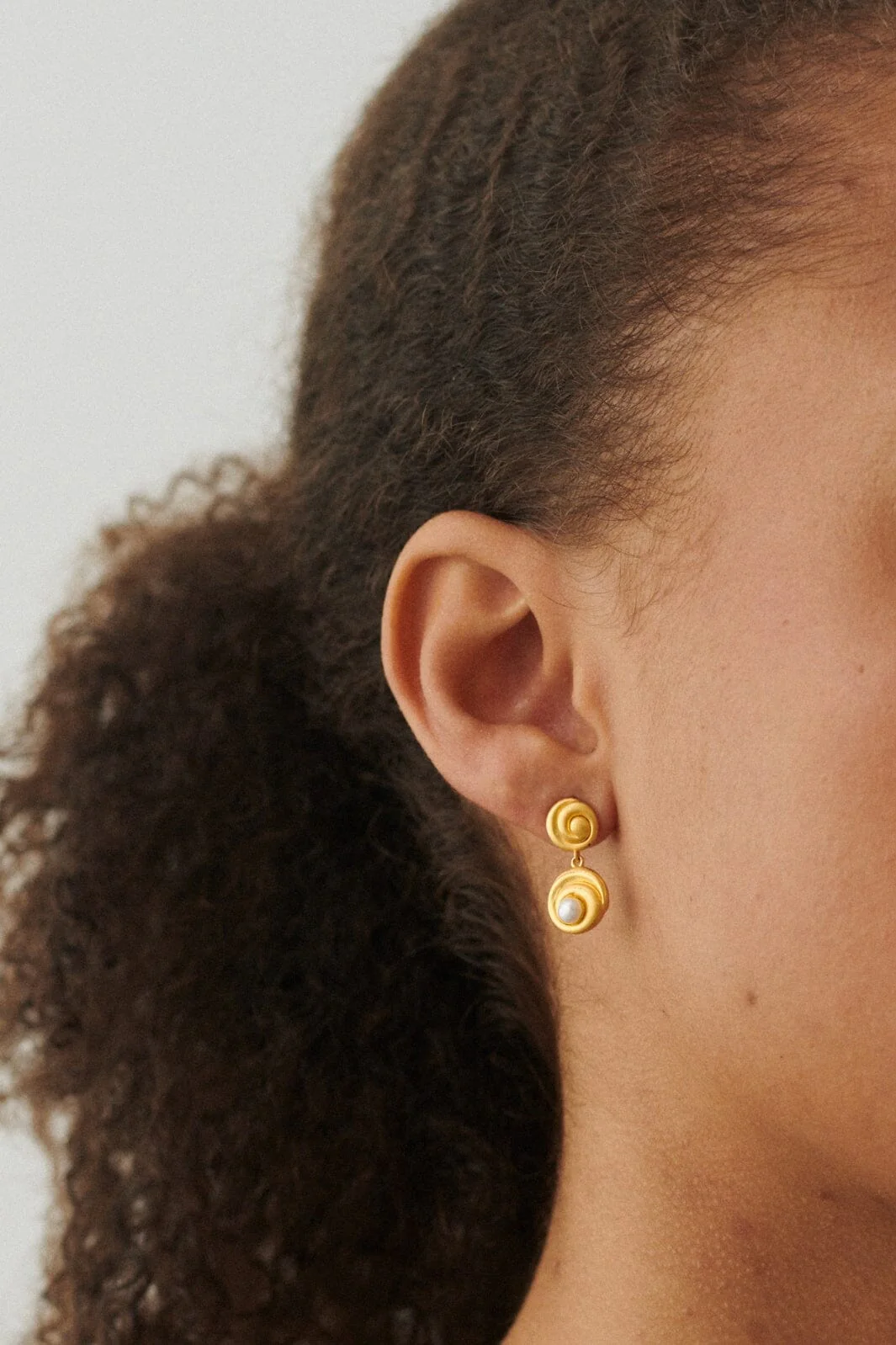 Pernille Corydon Jewellery Shell Flower Earrings