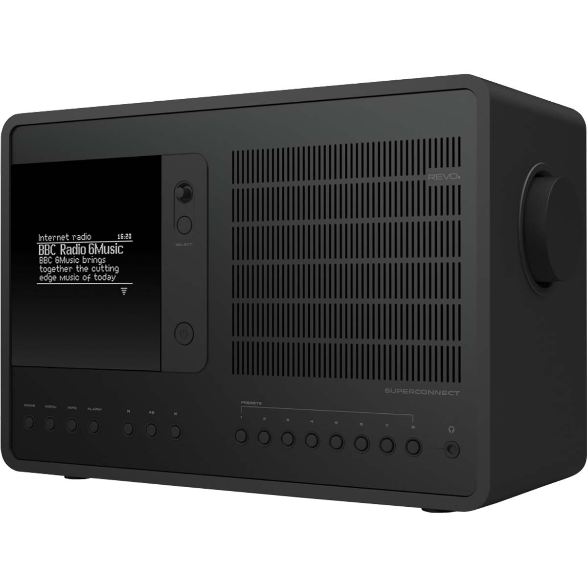 Revo SuperConnect DAB+/FM Internetradio - Black