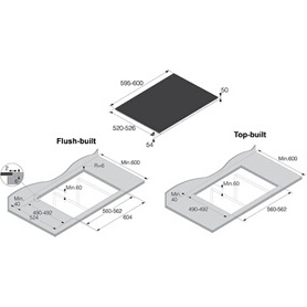 Plaque induction Asko HI2632FBG1 Noir brillant