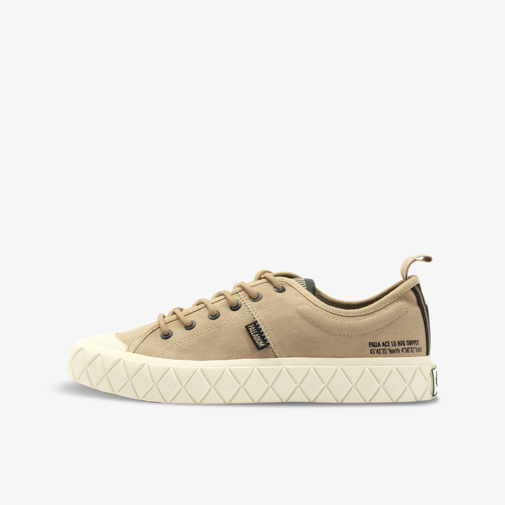 PALLADIUM PALLA ACE LO SUPPLY Herren Leinenschuhe beige