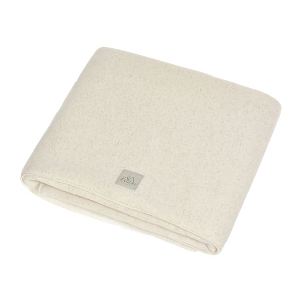 Nanami Cotton / Linen Ledikantdeken - Dubbelzijdig - Naturel