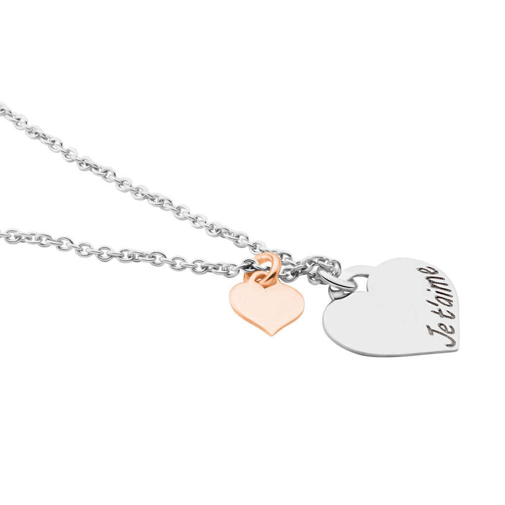 Collier Iella Argent Bicolore
