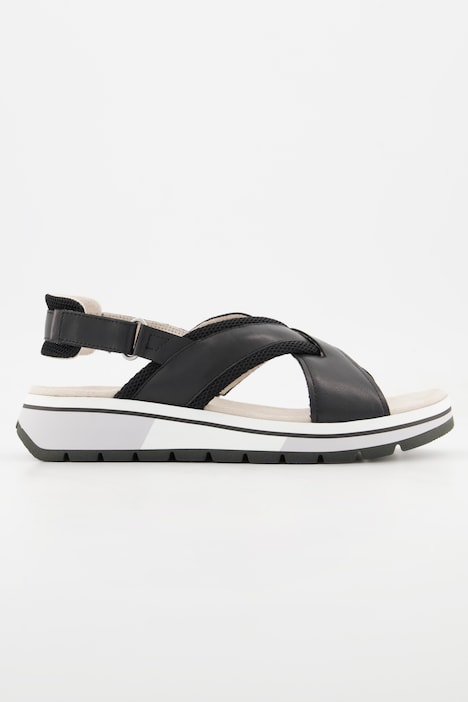 Caprice Sandalen, gekreuzte Riemen, Weite H