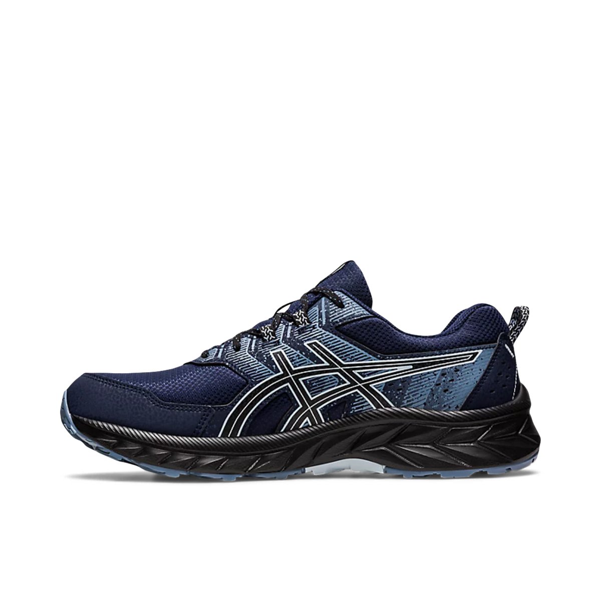 ASICS-Gel_ventur-m-Baskets - Talon plat - Bleu Foncé