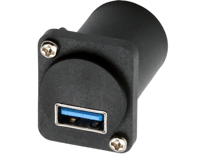Exsys USB 3.1 Adapter D-Typ USB-A Buchse - USB-B Buchse D-Typ Adapter USB-A Buchse zu USB-B Buchse, USB 3.2 Gen 1
