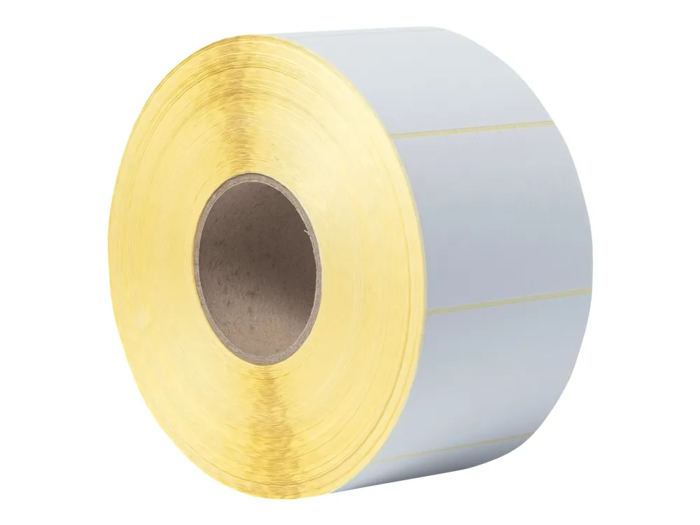 Brother - Ubelagt - hvid - 102 x 74 mm 2940 etikette(r) (1 rulle(r) x 2940 pressestempel skæreetikette (pakke med 4) - for Brother TJ-4020, 4120, 4520, 4522; Titan Industrial Printer TJ-4420, 4422, 4520, 4522