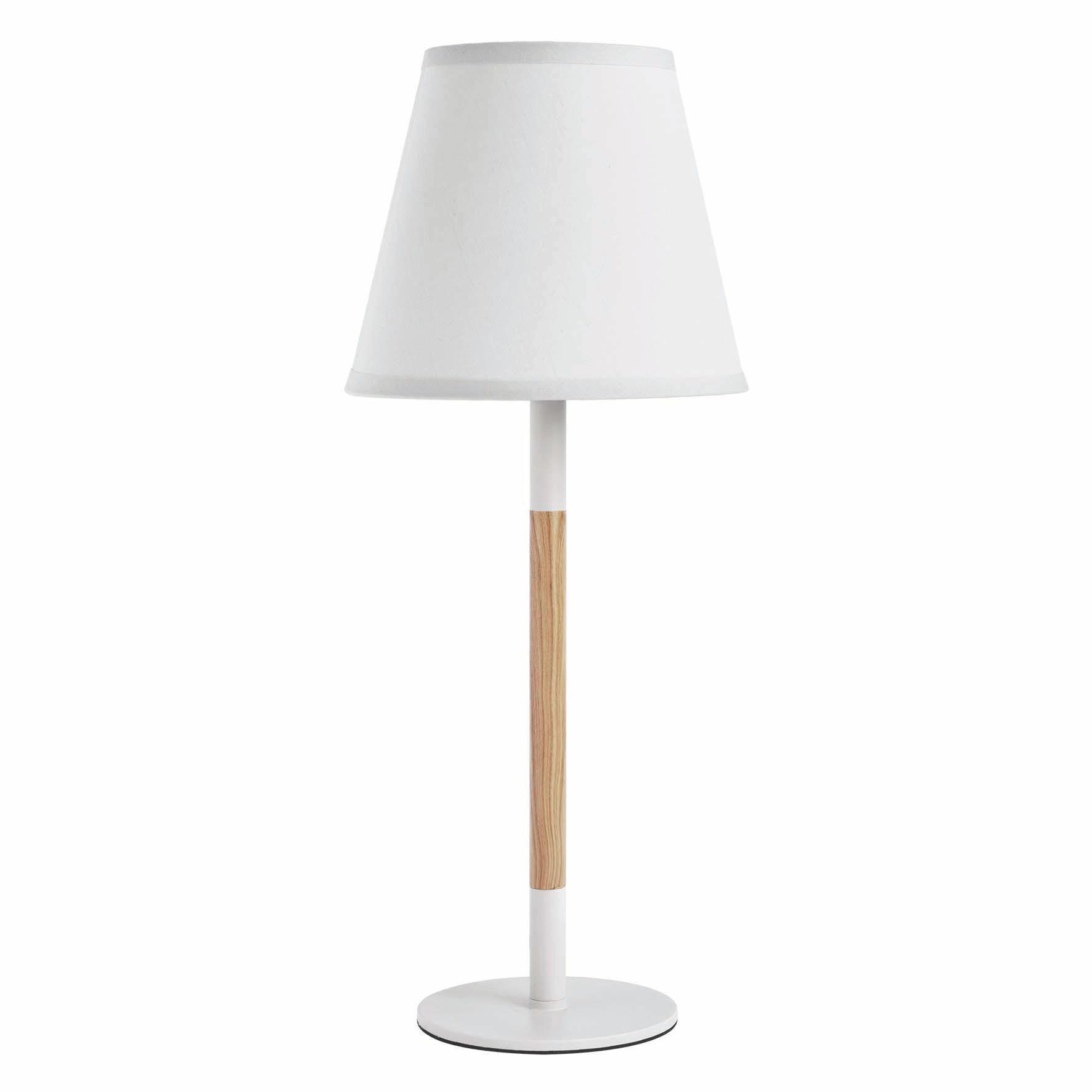 LAMPE TRENDY BLANCHE 41.5X18CM