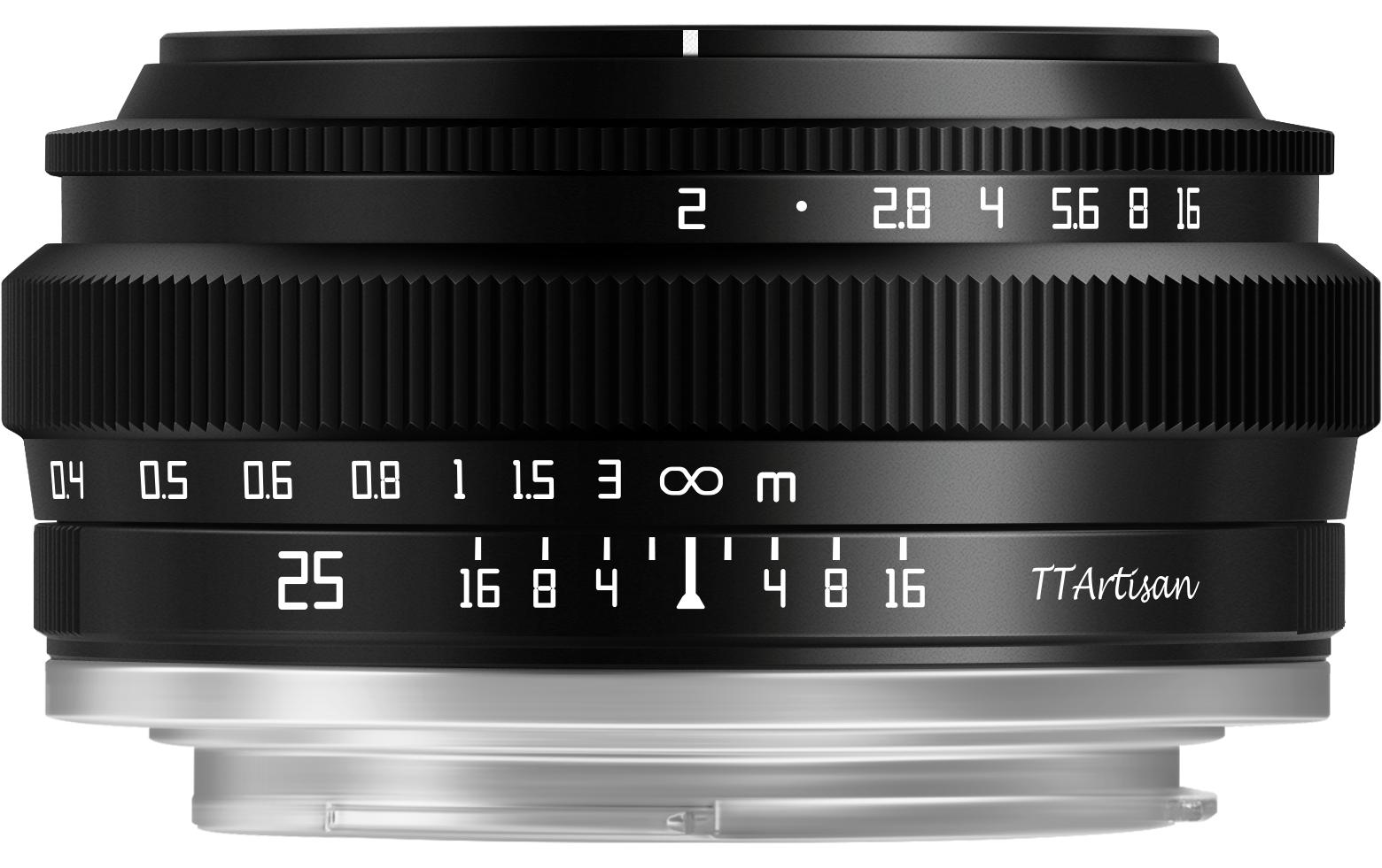 Festbrennweite APS-C 25mm F/2 – Nikon ZKompaktes und unauffälliges, flaches, manuelles Objektiv
