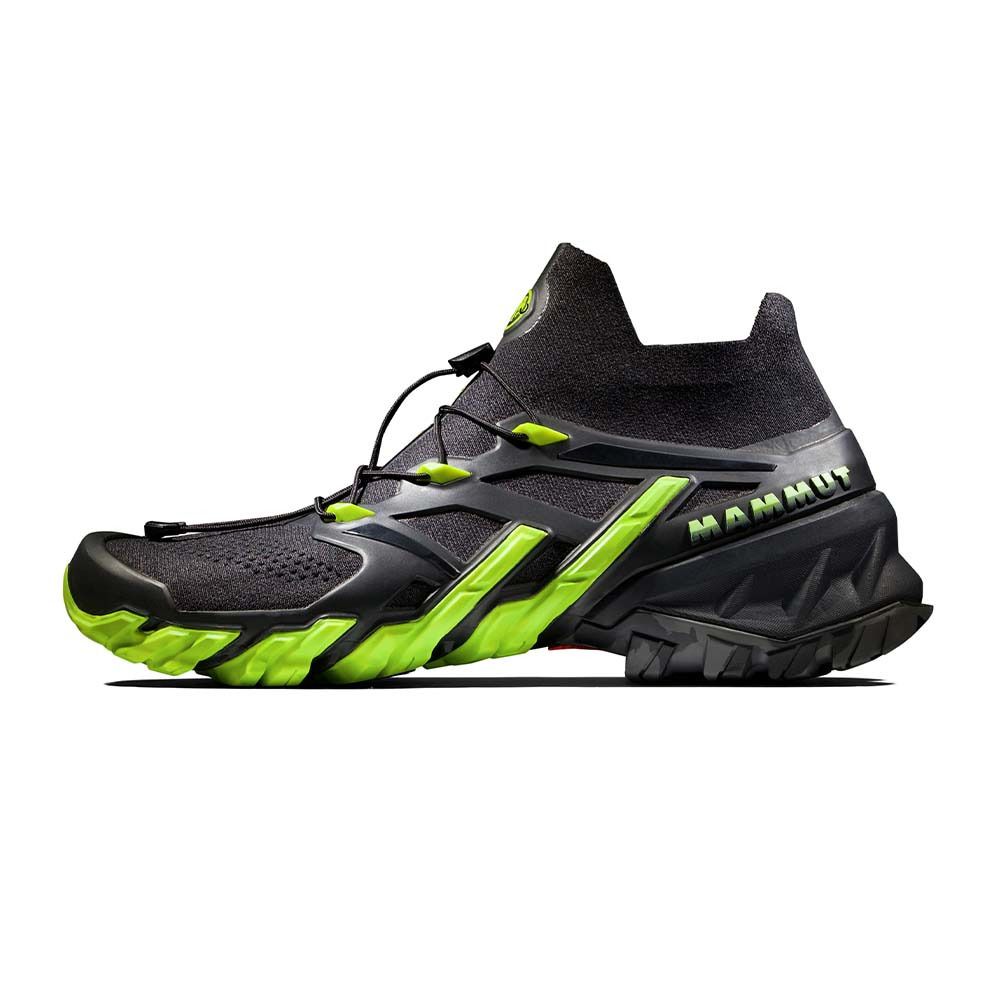 Mammut AEGILITY PRO - Chaussures de randonné Homme black/highlime