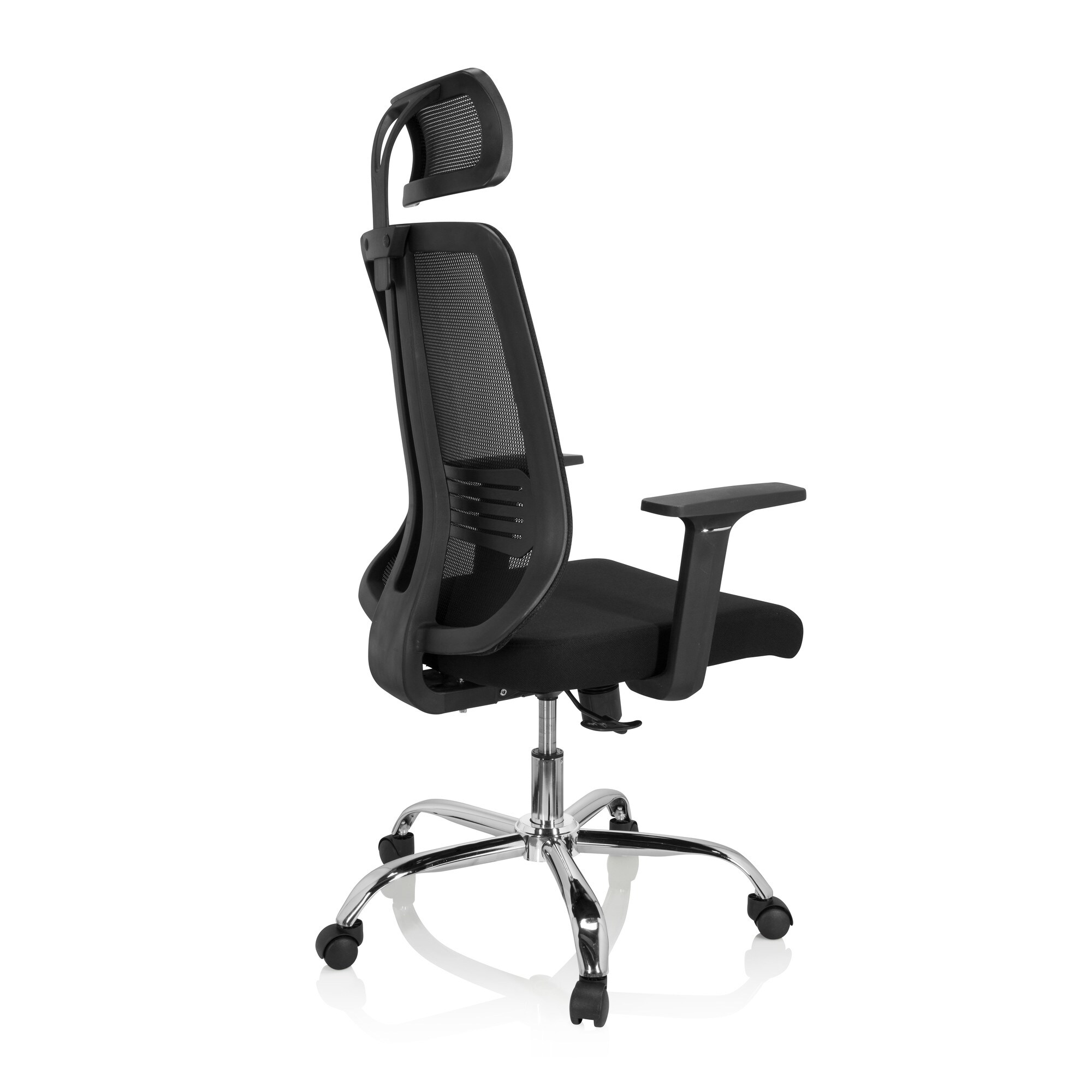 Home Office Bürostuhl ZH 200 Stoff/Netzstoff mit Armlehnen hjh OFFICE