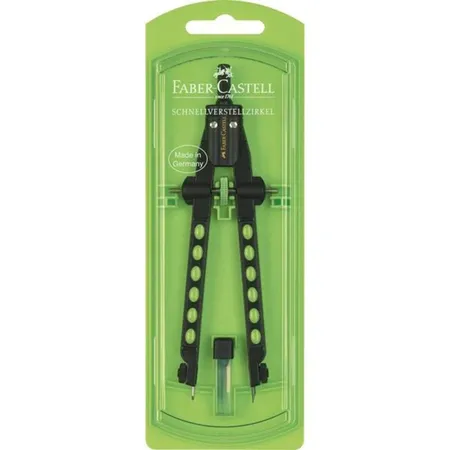 Faber-Castell Zirkel Schnellverstellzirkel FACTORY NEON