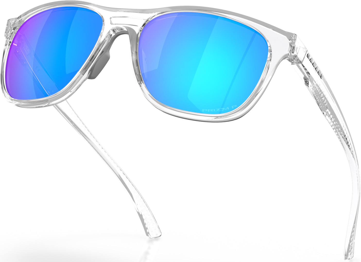 Leadline 0856/Polished Clear w/Prizm Sapphire Polarized