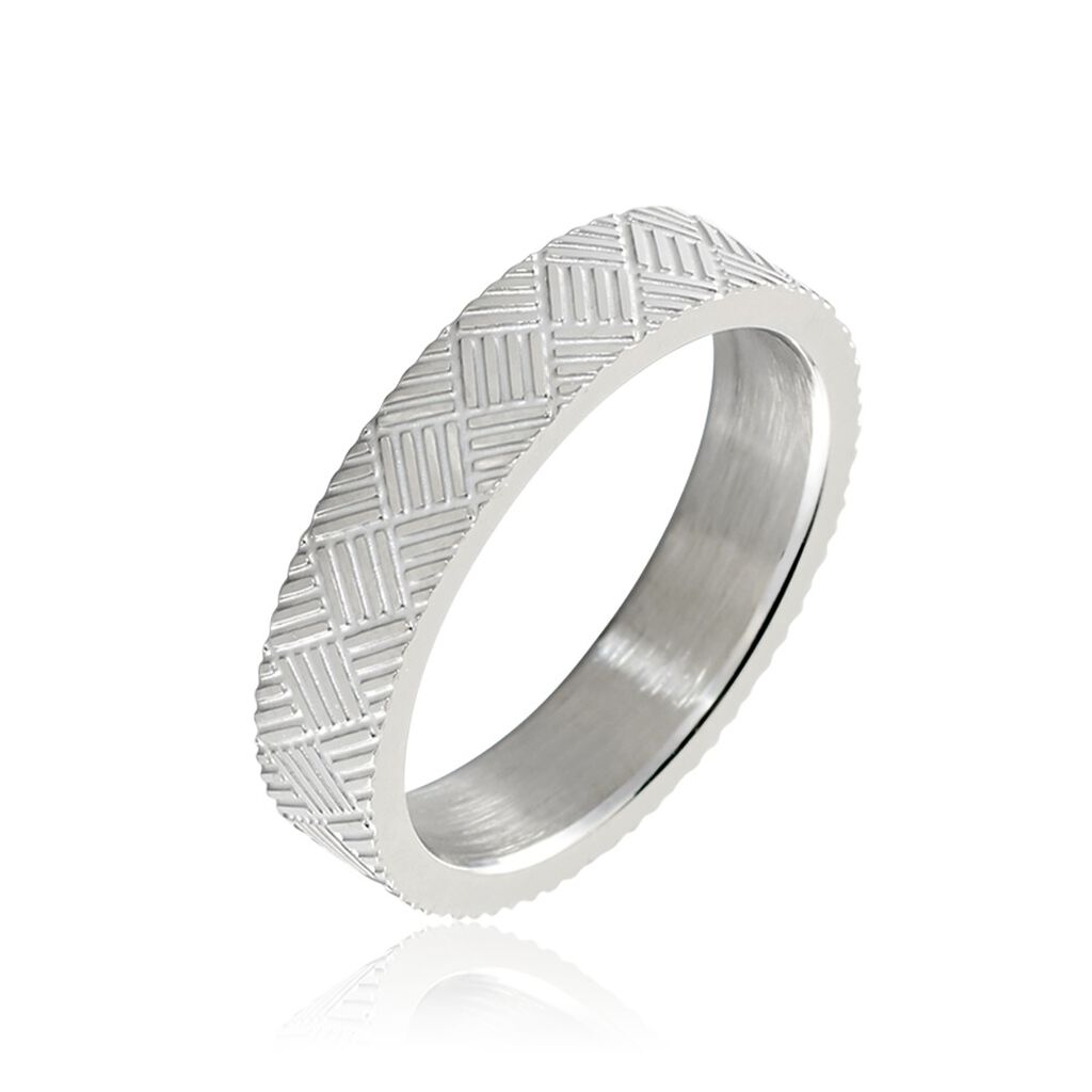 Bague Phebus Him Acier Blanc