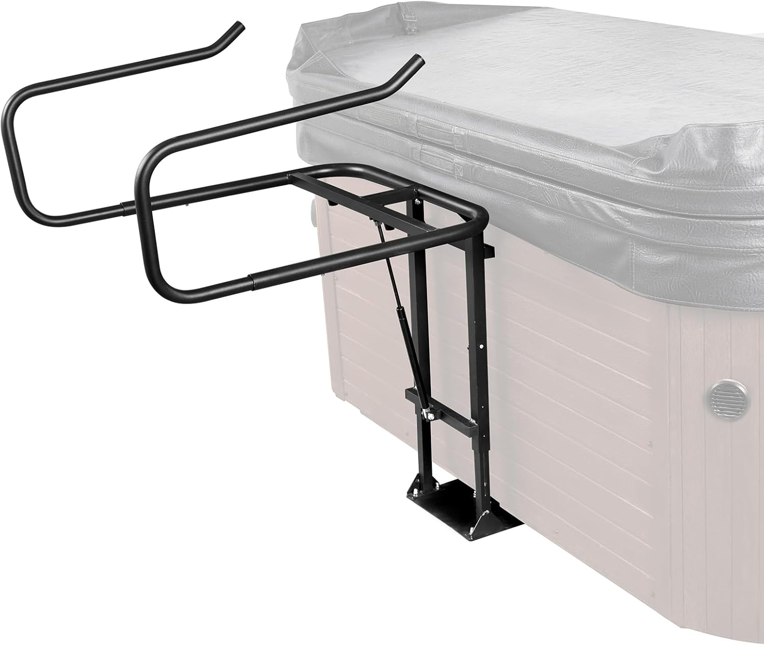 VEVOR Whirlpool-Abdeckungslift, Spa-Abdeckungslift, Hydraulisch, 84-105 cm (H),135-235 cm (B), Verstellbar, an Einer Seite Unten Installiert, für Verschiedene Größen von Whirlpools