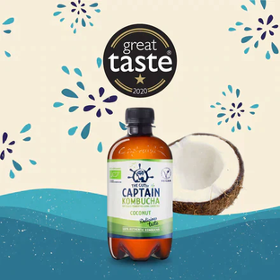 The GUTsy Captain Kombucha Coconut 400ML