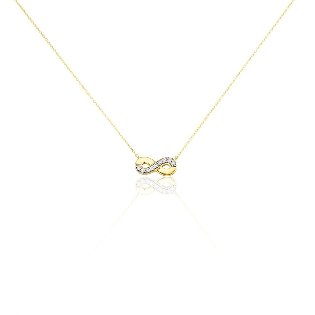 Collier Or Jaune Chlotilda Diamants