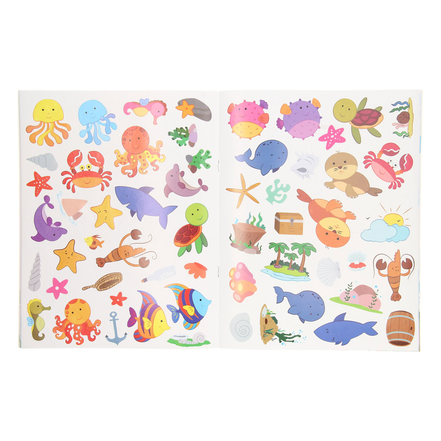Leer Tekenen Kleurboek met Stickers