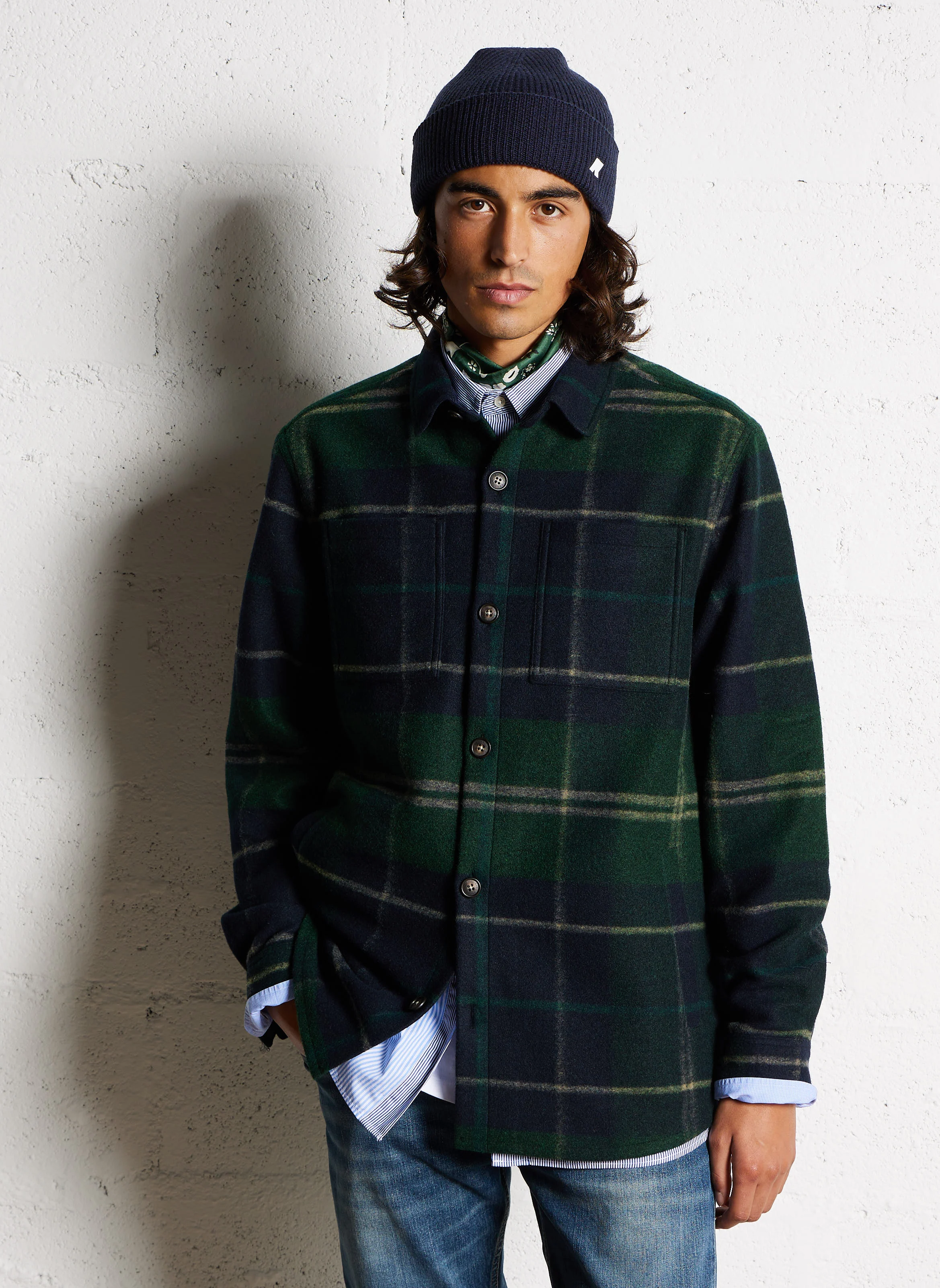 CHAPTER - Surchemise col classique| Bleu